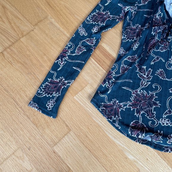 🆕 WilliamRast Phoebe Reflecting Pond Lace Up Shirt - Picture 4 of 10